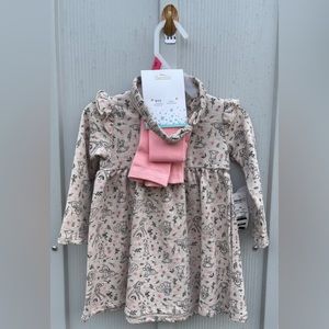 Bambi dress with bow and socks